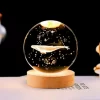 3D crystal ball LED night light for home or gift decor