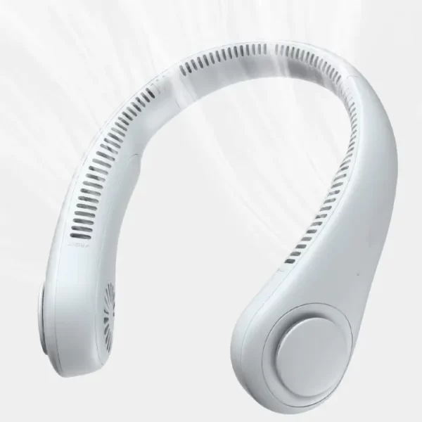 Portable 3-Speed Neck Fan – Hands-Free & Rechargeable